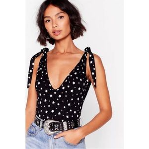 Nasty Gal It Must V Love Plunging V Bodysuit